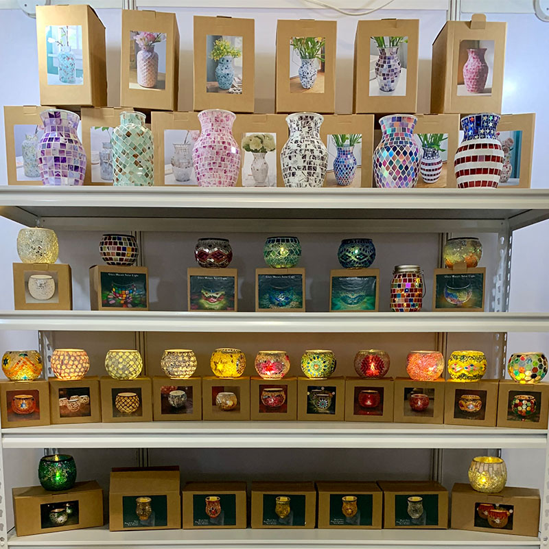 Mosaic Glass Wax Melt Warmer