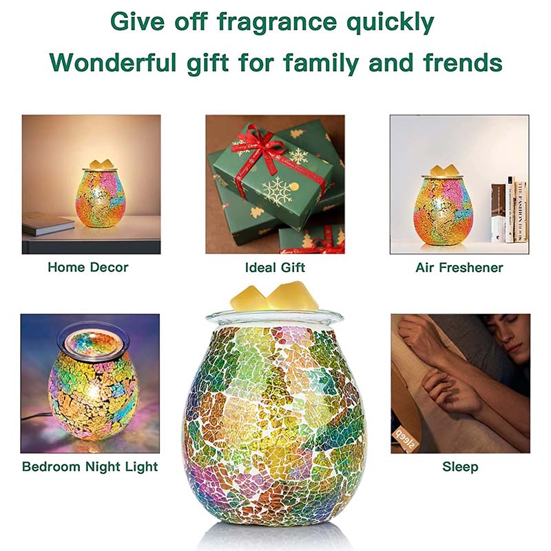 Mosaic Glass Wax Melt Warmer
