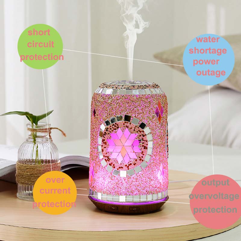 Handmade Mosaic Glass Humidifier