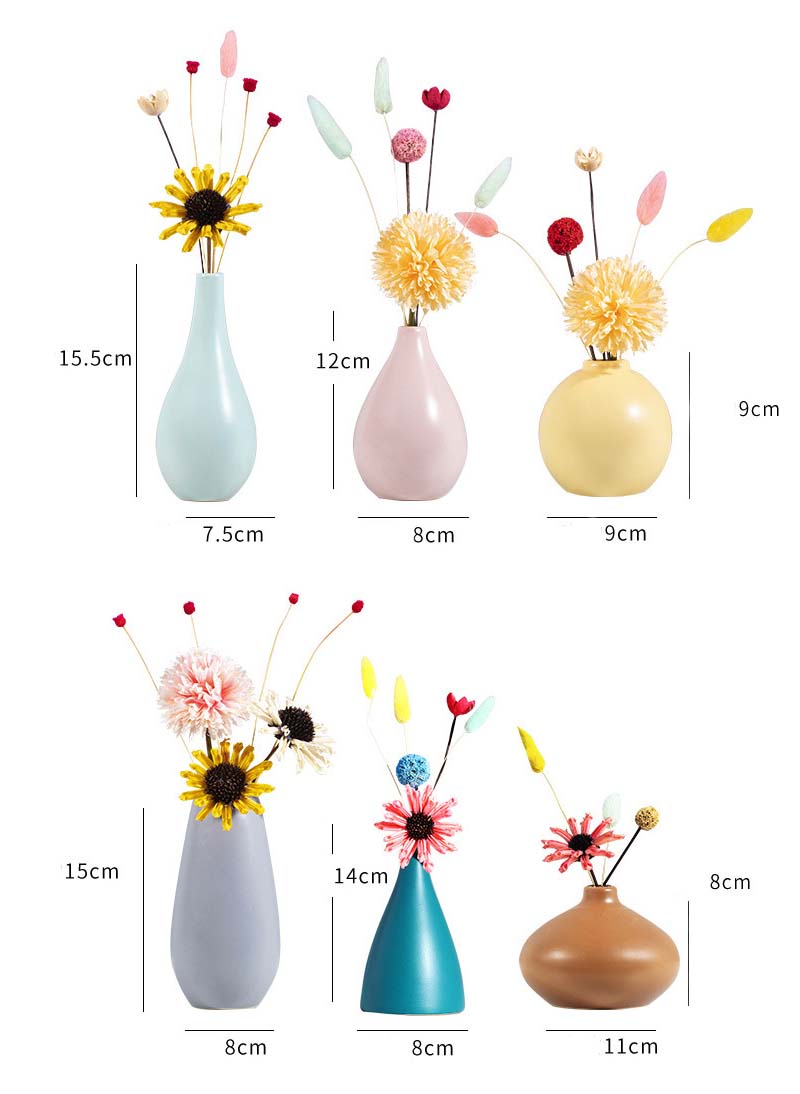 small ceramic vase decoration
