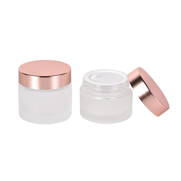 Frosted Cosmetic jar