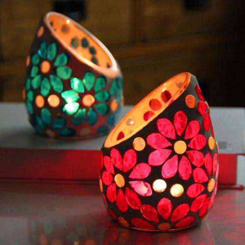 Mosaic glass Home Ornament