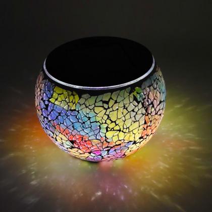 Mosaic Ball Lights for Party Decorations