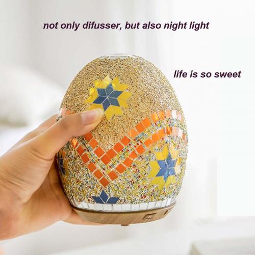 Handmade Mosaic Glass Humidifier